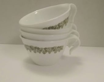 Corelle Crazy Daisy Coffee Mugs/Tea Cups