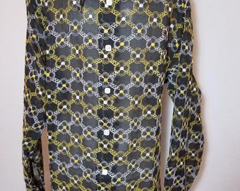 FREE SHIPPING 1970 Nylon Men shirt