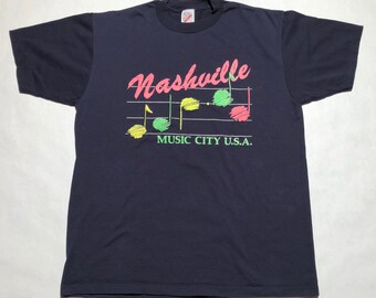 Vintage Nashville Music City USA T-Shirt