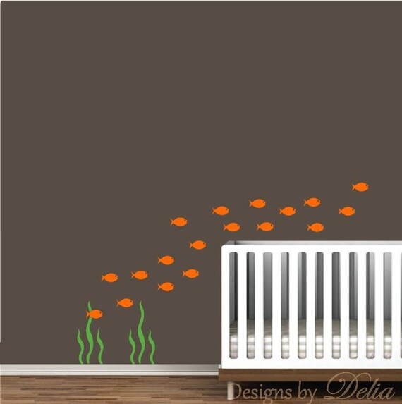 School of Fish Nursery Wall Decal