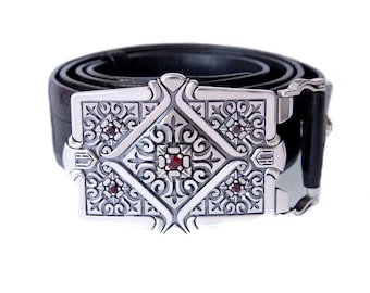 Silver Buckles "Elect" for men