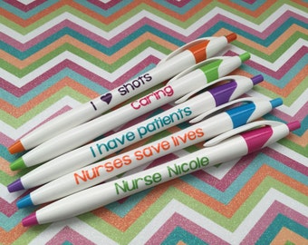 Personalized Pens, Nurse's Pens, Pens, Gifts for Nurses, Nurses