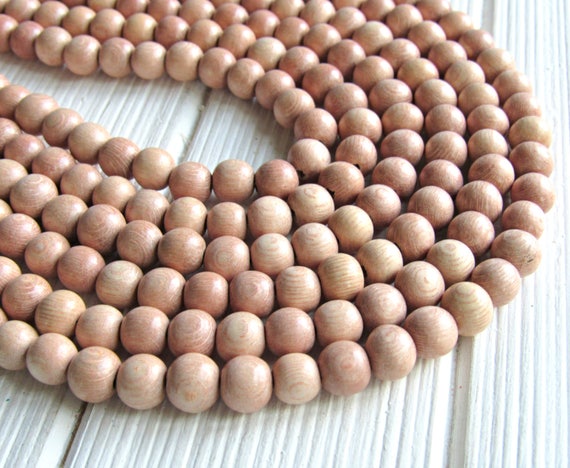 Natural Rosewood 8mm wood beads wood natural beads 8mm