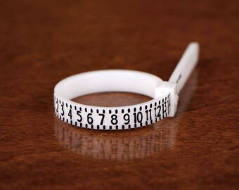 Ring Sizer | Plastic Belt Ring Sizer | Size 1 to Size 17