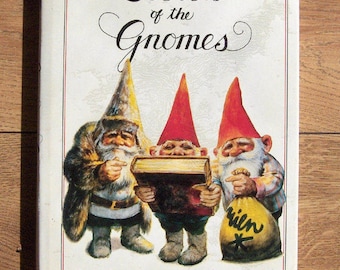 Vintage 1981 book - SECRETS Of The GNOMES HC
