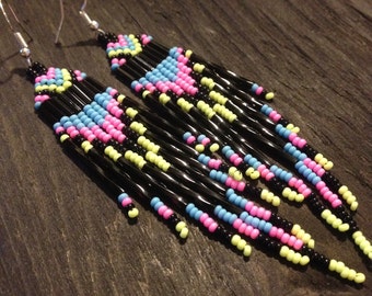 Authentic Native Beaded Earrings