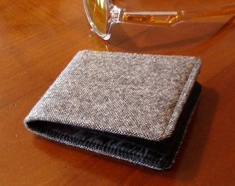 Mens wallets -7 pocket billfold water resistant fits all bills - made to order