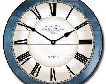 Carolina Blue Wall Clock