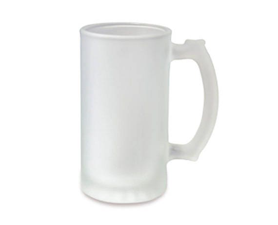 Download Sublimation Blank Beer Mug 16 oz Frosted Glass Mug Frosted