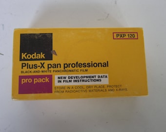 1 roll of 120mm Kodak Plus-X pan Professional B+W Film exp 1975 vintage lomography