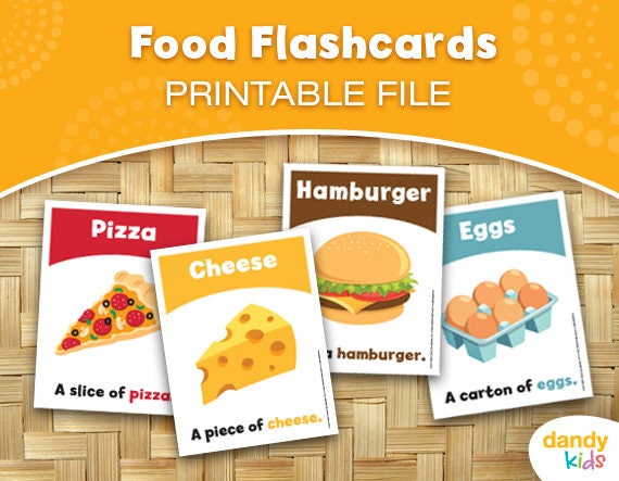 Healthy And Unhealthy Food Flashcards