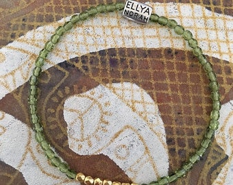 Bracelet - 190 transparent green