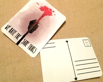 Anti-Valentines Poastcard