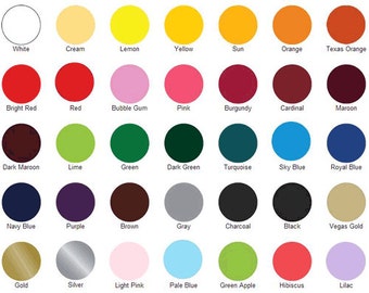 Siser Easyweed heat transfer vinyl sheet, HTV craft vinyl, 7.5x12 inch half sheets, solid colors, easy weed, iron on vinyl, tshirt vinyl