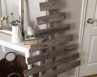 Reclaimed Wood Christmas Tree