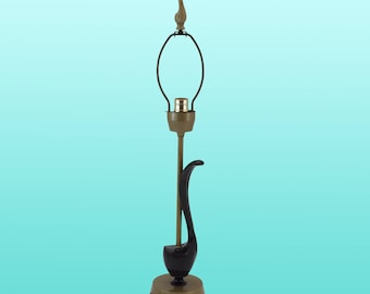 Laurel Mid-Century Genie Table Lamp - Mid-century Lamp -Vintage Lamp - Sculptural Lamp