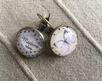 Earrings retro new lady dream
