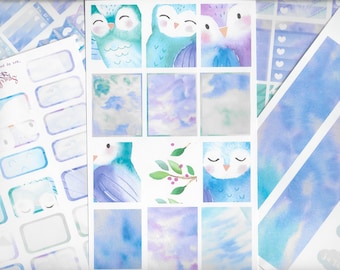 Owls in Spring Collection