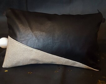 wallet imitation leather and wax