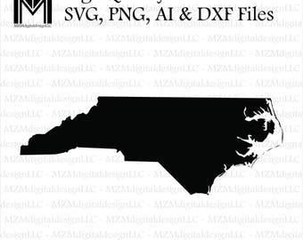 North carolina svg | Etsy