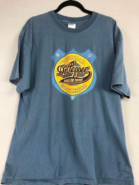 Dr Pepper Retro T shirt EUC Size XL Cotton Tee Upcycled T