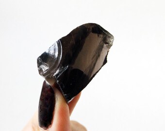 Midnight Lace Obsidian - No 13, Rough crystal, Raw crystal, Crystal healing