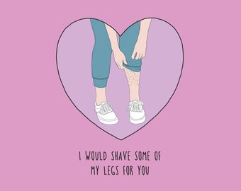 Smooth Ankles Greeting Card