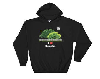 I love Brooklyn Hoodie Sweatshirt