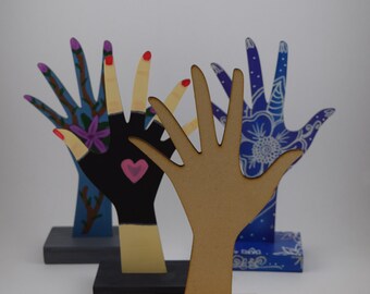 Hand Shaped Ring Holder