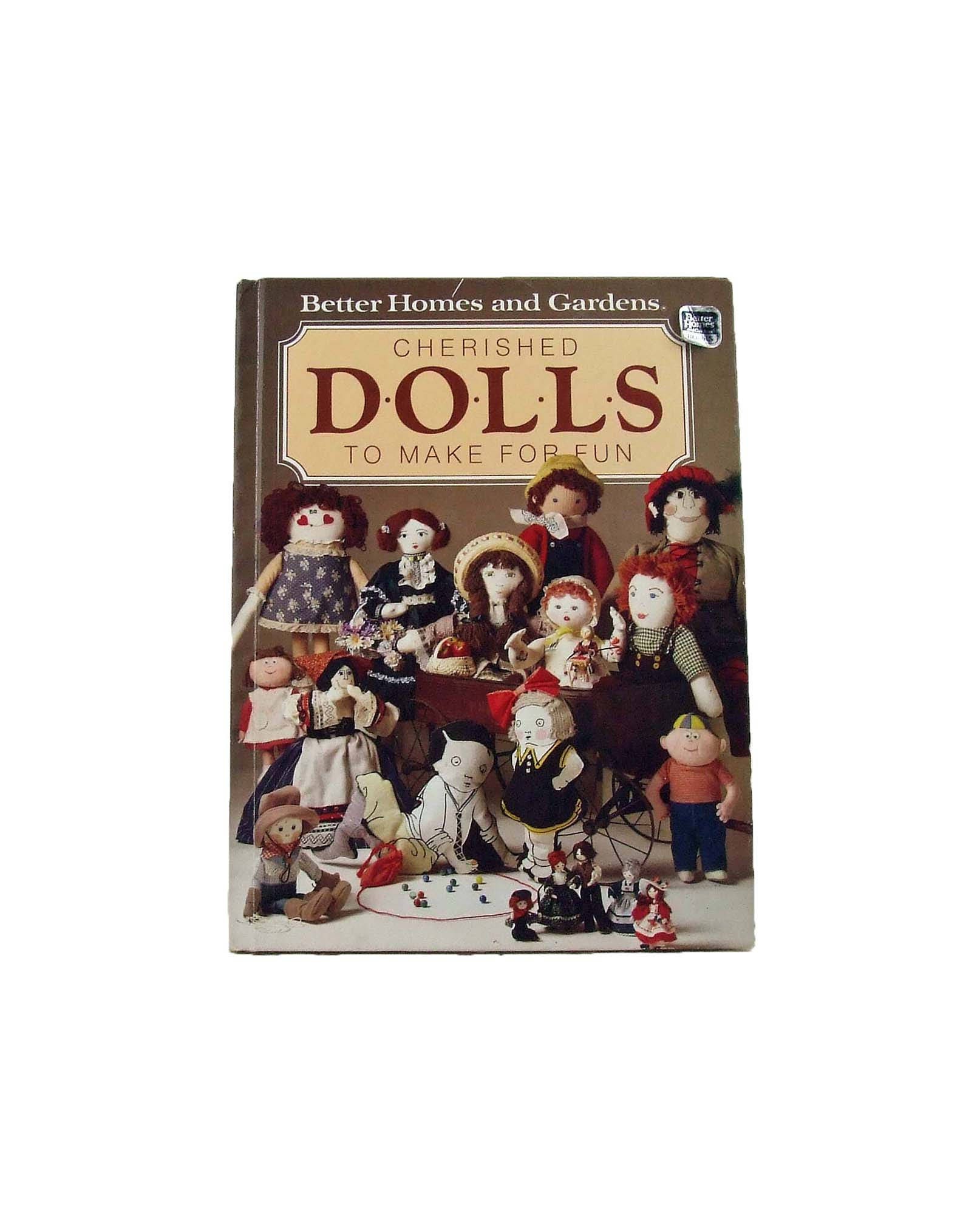 Vintage How to Sewing Book Making Cherished Cloth Dolls