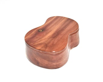Guitar Pick Box, wooden guitar pick box, Red Cedar guitar pick box, wedding gift, graduation gift, guitar gift, guitar pick holder, RC&A