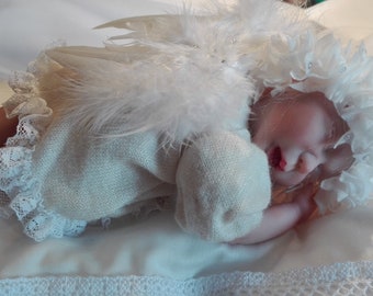 Reborn-Baby Angel, Elf, Ooak