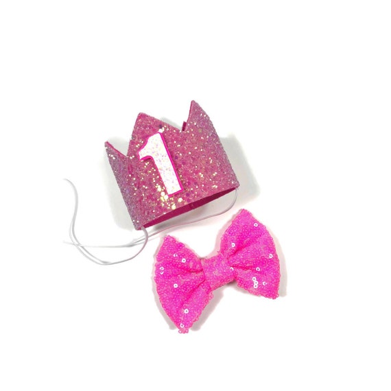 Dog Birthday Hat | Dog Birthday | Pet Birthday Crown | Dog Lover Gift | Birthday for Dogs | Pet Cat Pig Birthday Party Hat | Hot Pink