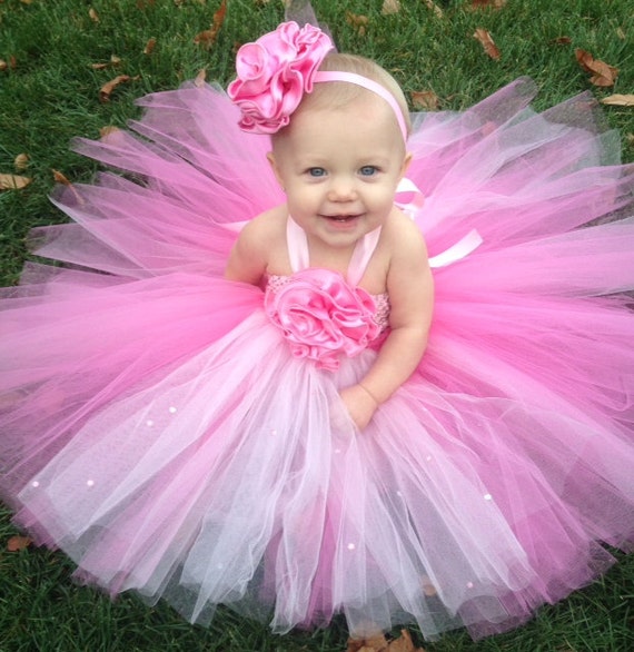 Pretty in Pink Tutu Easter Dress Set Fully Customizable