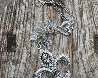 Fleur de Lis Car Charm | New Orleans Car Charm | Louisiana Car Charm | French Car Charm | NOLA Car Charm | Mardi Gras Car Charm