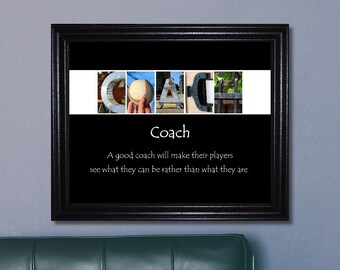 Baseball Coach Gift, Coach Print, Coach Sign, Coach Gift, Inspirational Coach Gift, Inspirational Quote, Baseball