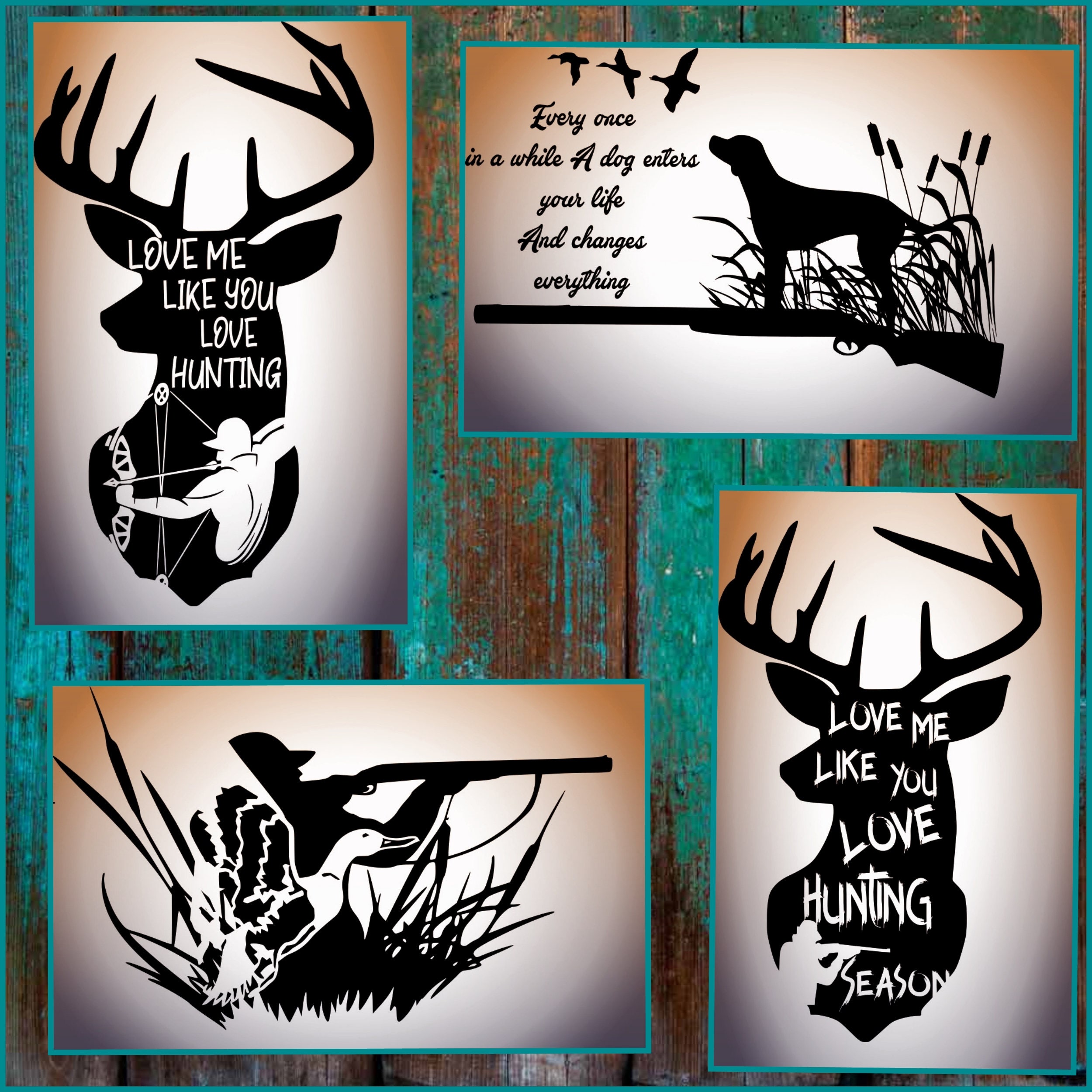 Download Free Svg Deer Hunting Bundle File For Cricut