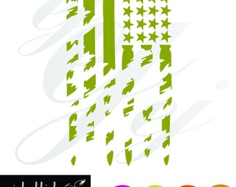 Rugged american flag | Etsy