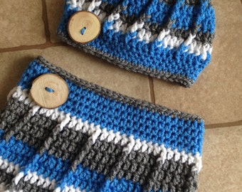 Button Blessings Cocoon and Hat Set