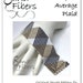 Peyote Pattern - Not Your Average Plaid Cuff / Bracelet - A Sand Fibers For Personal/Commercial Use PDF Pattern