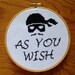 Princess Bride Cross Stitch Pattern: Needlepoint Embroidery Counted Easy Buy Two Get One FREE!