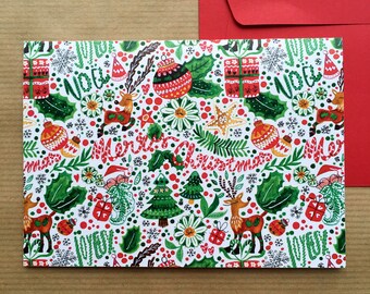 Greeting card - Merry Christmas