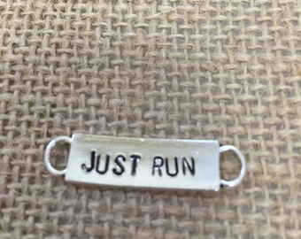 Just Run Shoe Charm