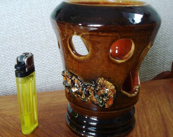 Fat lava candle holder, Funi from Iceland, Glit