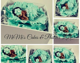 Custom baby cake topper