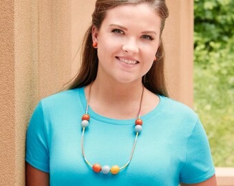 Eco Friendly Necklace Gala Tagua Sustainable Necklace