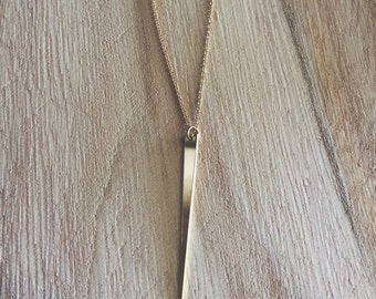 Gold + Spike Necklace