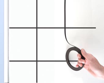 Magnetic Rolls - 1/4-inch x 25-feet - For Whiteboard Grids - ML1/4-25