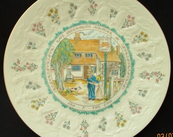 Kate Greenaway Leo Plate. Royal Doulton 1977