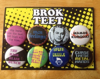 Peep show Band badges